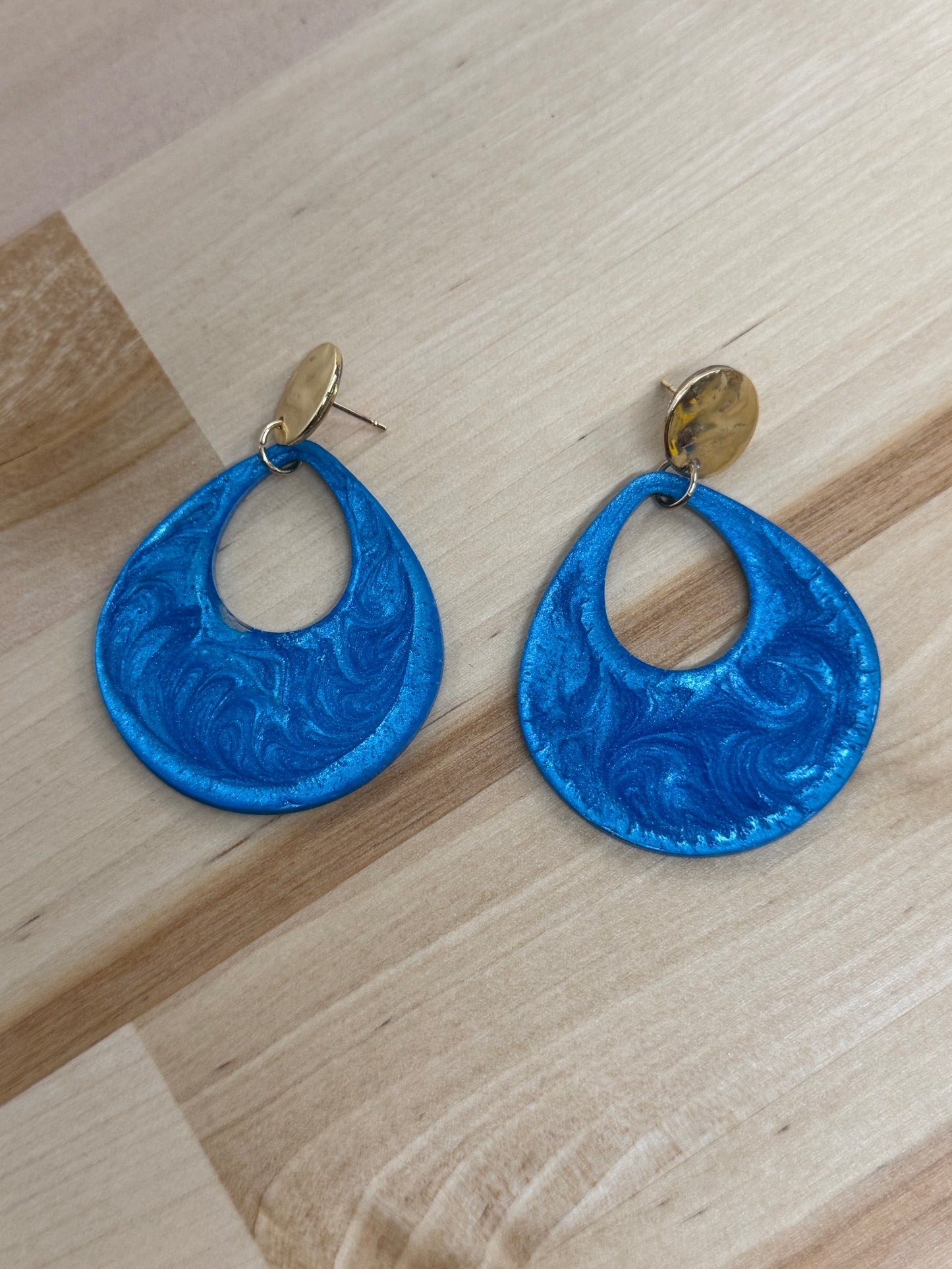 Valerie Earrings-Blue