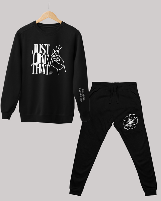 Just Like That- Crewneck Set